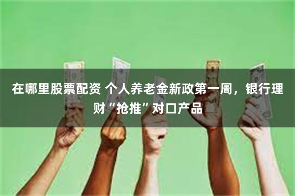 在哪里股票配资 个人养老金新政第一周，银行理财“抢推”对口产品