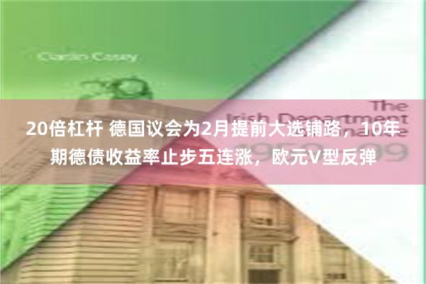 20倍杠杆 德国议会为2月提前大选铺路，10年期德债收益率止步五连涨，欧元V型反弹