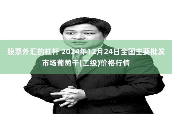 股票外汇的杠杆 2024年12月24日全国主要批发市场葡萄干(二级)价格行情